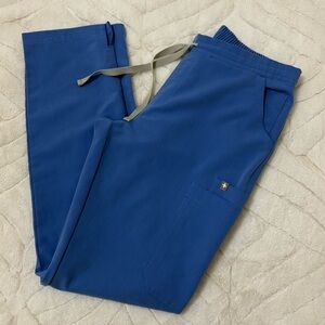Figs - Yola Ceil Blue Scrub Pants